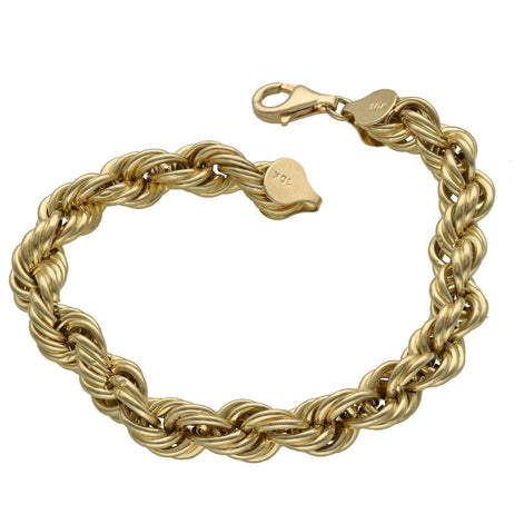 10 Karat Gold Rope Bracelet