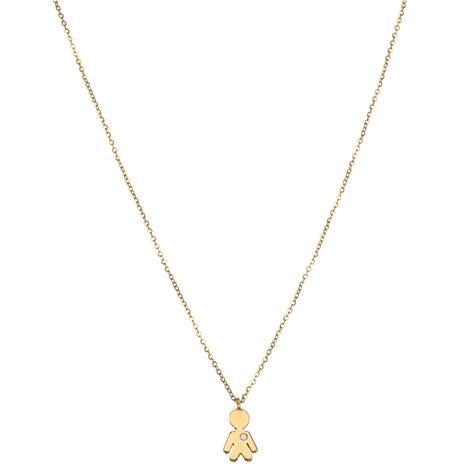 14 Karat Gold Diamond Necklace