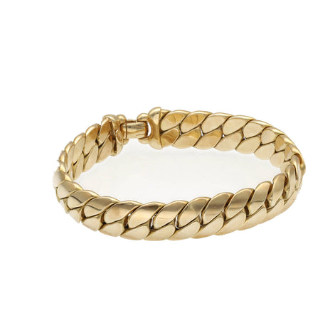 14 Karat Gold Italian Miami Cuban Bracelet