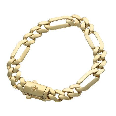 10 karat Gold Cuban Figaro Bracelet