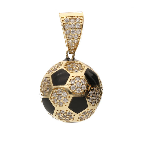 14 Karat Gold Soccer Ball Charm