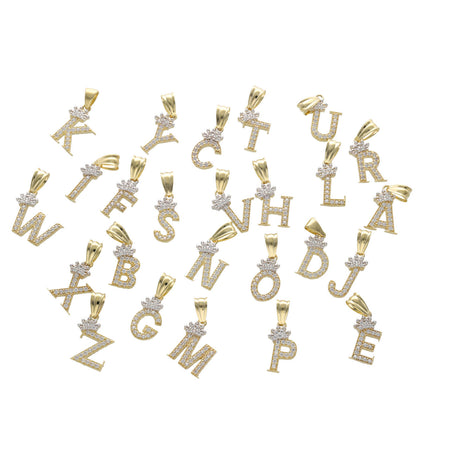 10 Karat Gold Mini Initial Charms