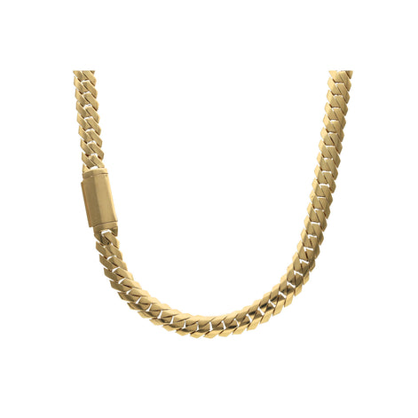 14 Karat Solid Gold Double Marquis Cuban Link Chain