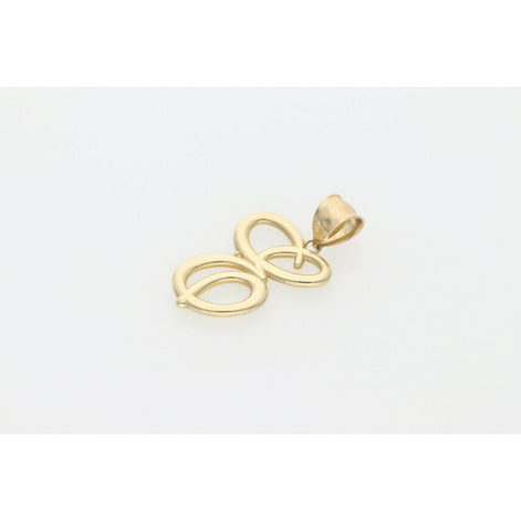 10 Karat Gold Cursive Letter