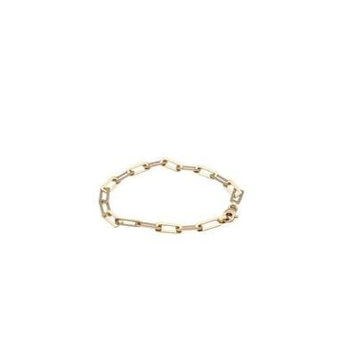 Gold Clip Bracelet