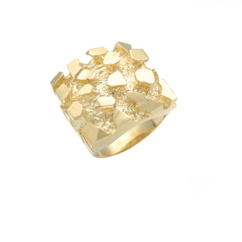 10 Karat Gold Ring nugget 