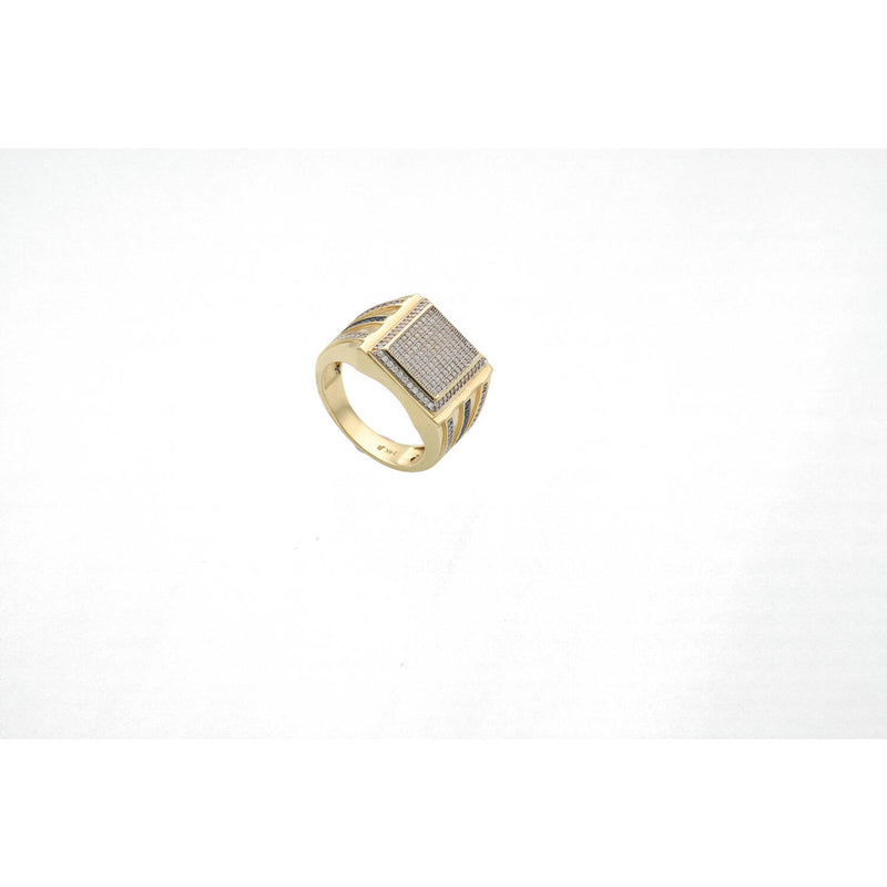 14 Karat Gold Big Square