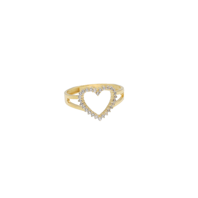 14 Karat Gold Heart Ring