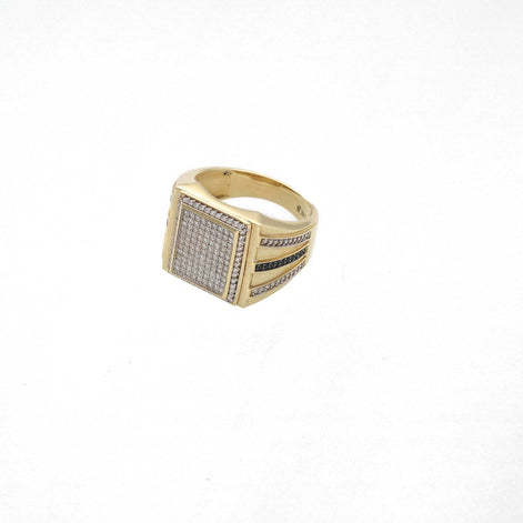 14 Karat Gold Big Square