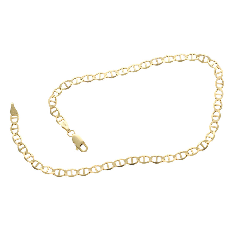 10 Karat Gold Mariner Anklet