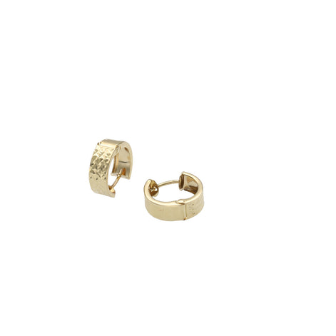 14 Karat Gold Hoops Earrings