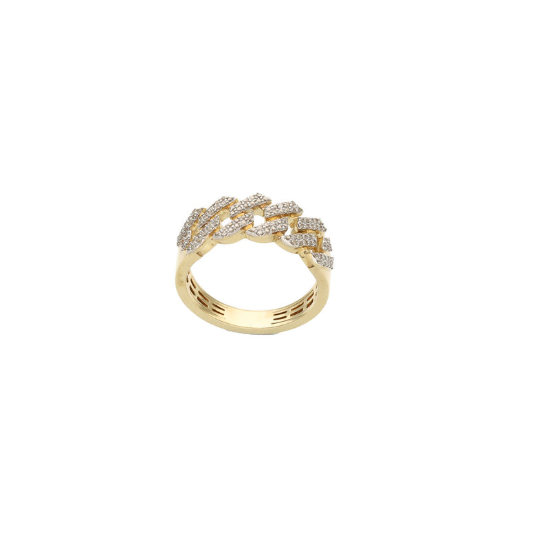 10 Karat Gold 1 CT VVS Diamond Cuban Ring