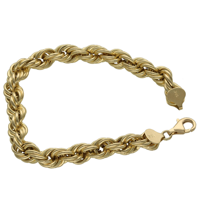 10 Karat Gold Rope Bracelet