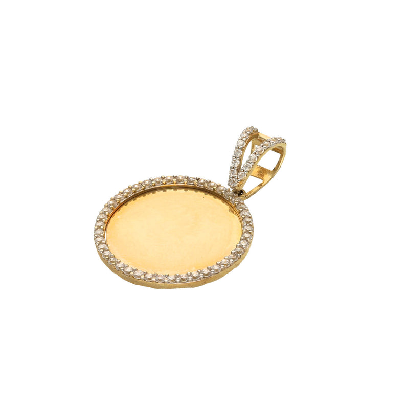 10 karat Gold & Cz Photo Charm