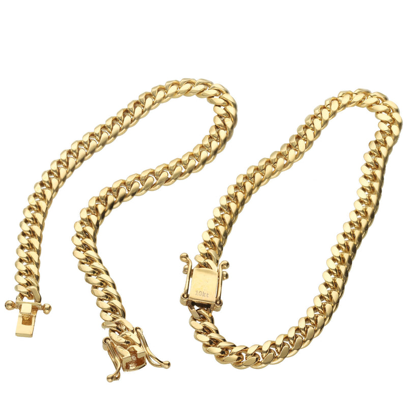 10 Karat Miami Cuban Link Bracelet 5.8 mm x 7.5"
