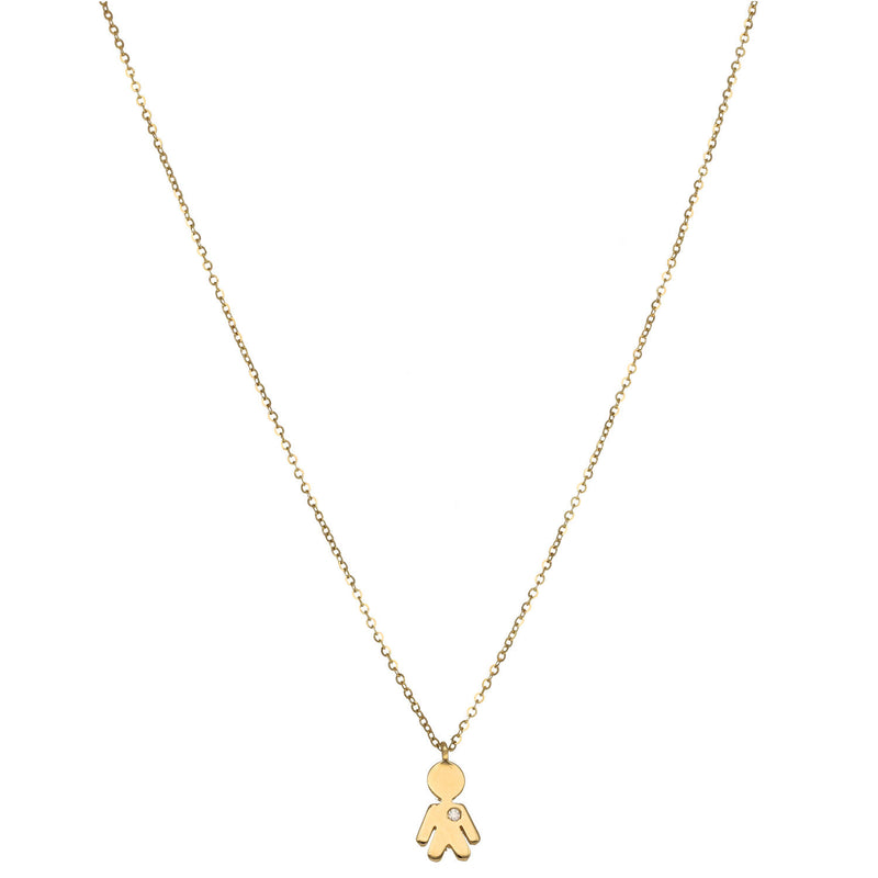 14 Karat Gold Diamond Necklace