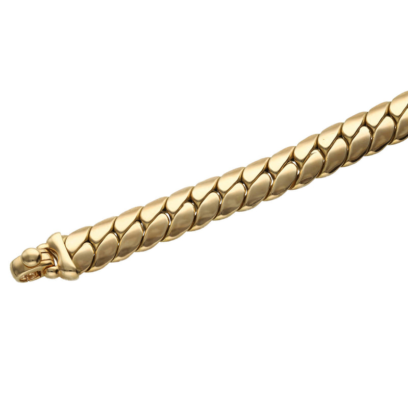 14 Karat Gold Italian Miami Cuban Bracelet