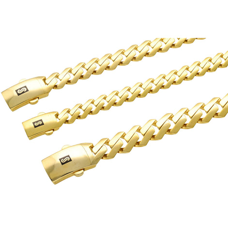 10 Karat Gold Monaco Edge Bracelet