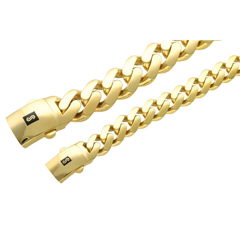 10 Karat Gold Monaco Classic Bracelet