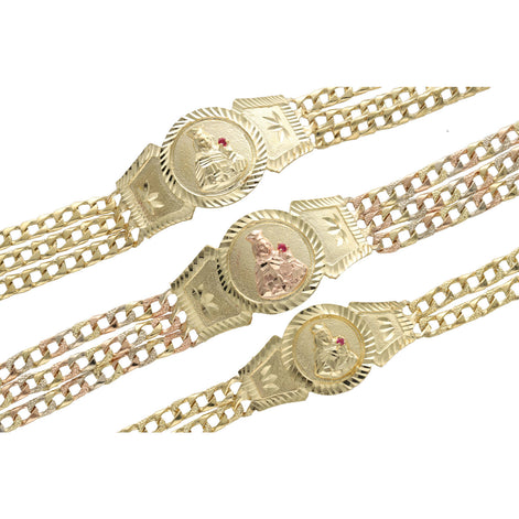 10 Karat Gold Sta Barbara Valentino Bracelet