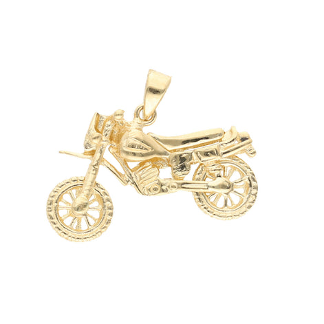 14 Karat Gold Motorcycles Charm