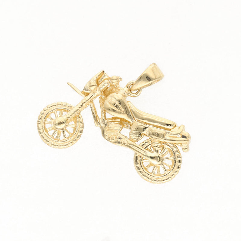 14 Karat Gold Motorcycles Charm