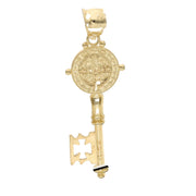 10 Karat Gold St. Benito Key Charm