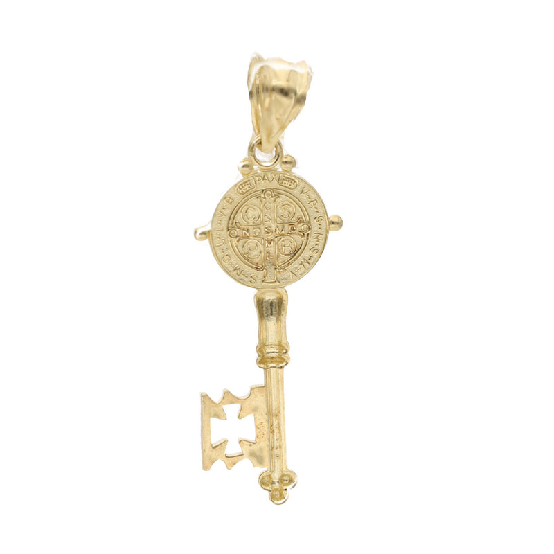 10K Gold St. Benito Key Charm