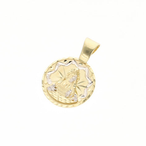 14 Karat Gold Caridad del cobre Medal