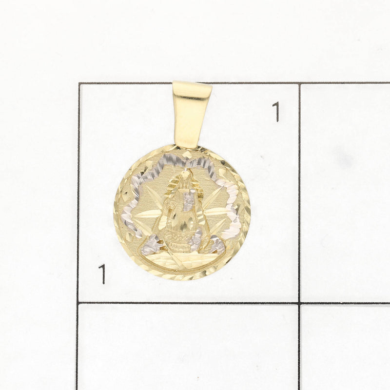 14 Karat Gold Caridad del cobre Medal