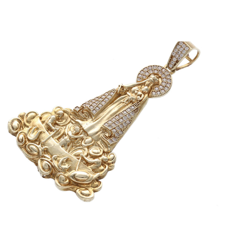 10 Karat Caridad del Cobre Charm