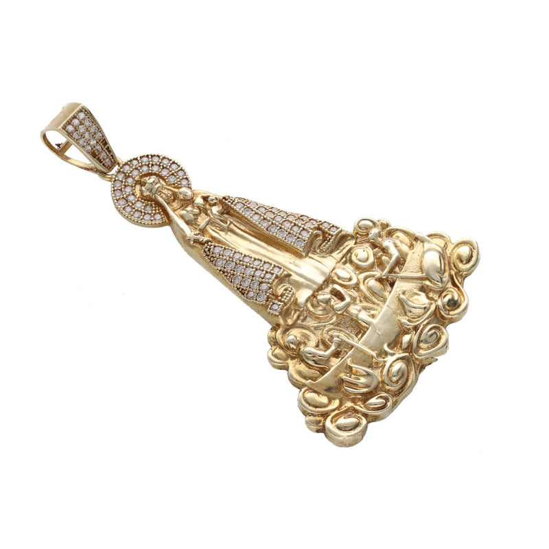 10 Karat Caridad del Cobre Charm