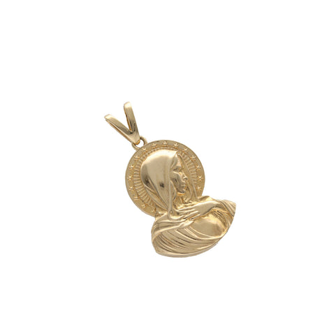 14 Karat Gold Virgin Mary Charm