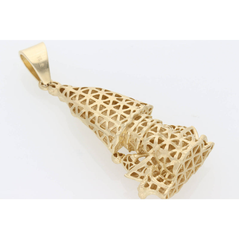 10 karat Gold Mate Caridad del Cobre Charm