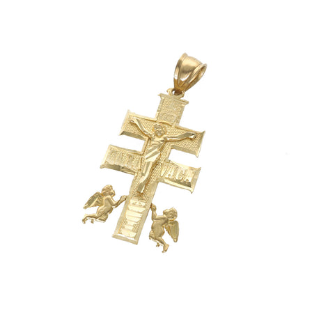 10 Karat Gold Caravaca Cross Charm