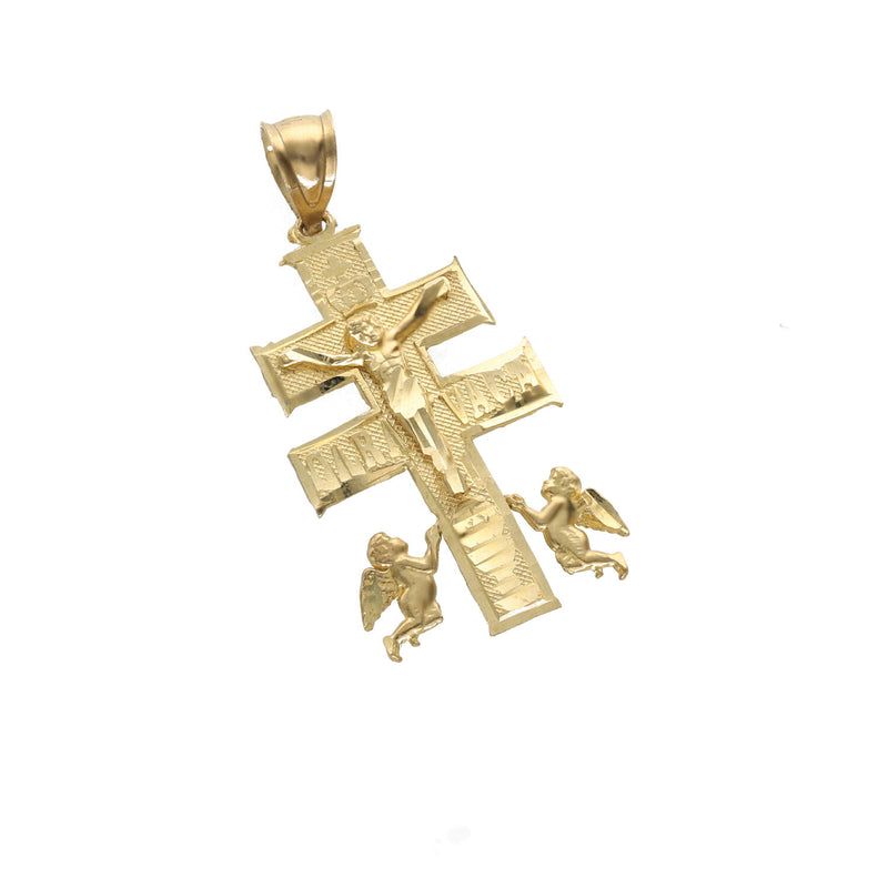 10 Karat Gold Caravaca Cross Charm