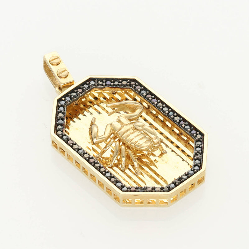 14 Karat Gold Scorpio Charm