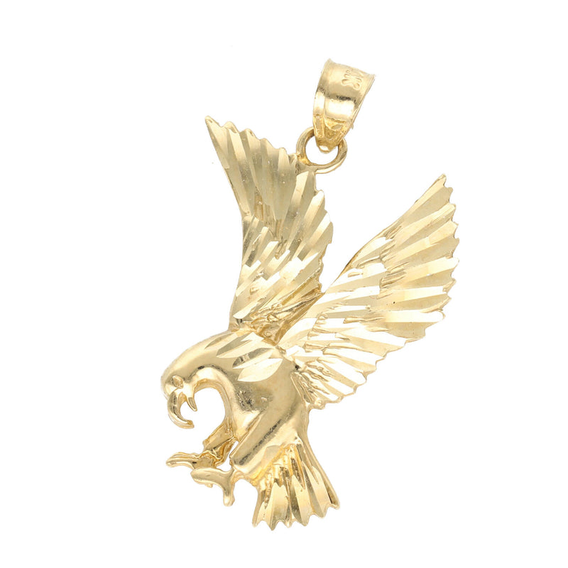 14 Karat Gold Eagle Charm