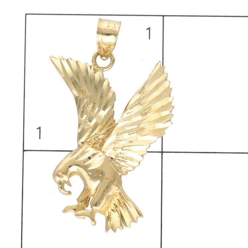 14 Karat Gold Eagle Charm