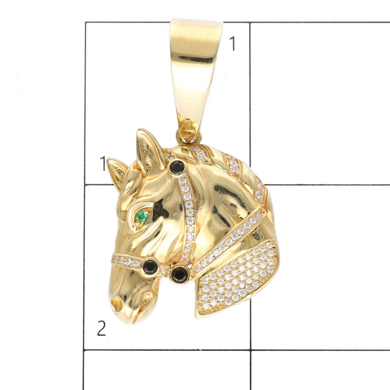 14 Karat Gold Horse Charm