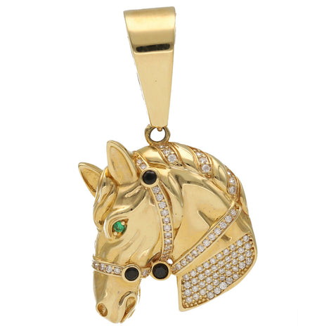 14 Karat Gold Horse Charm