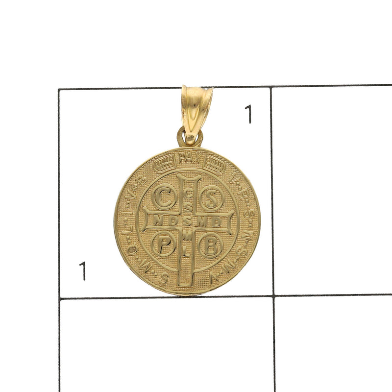 10 Karat Gold St. Benito Medal