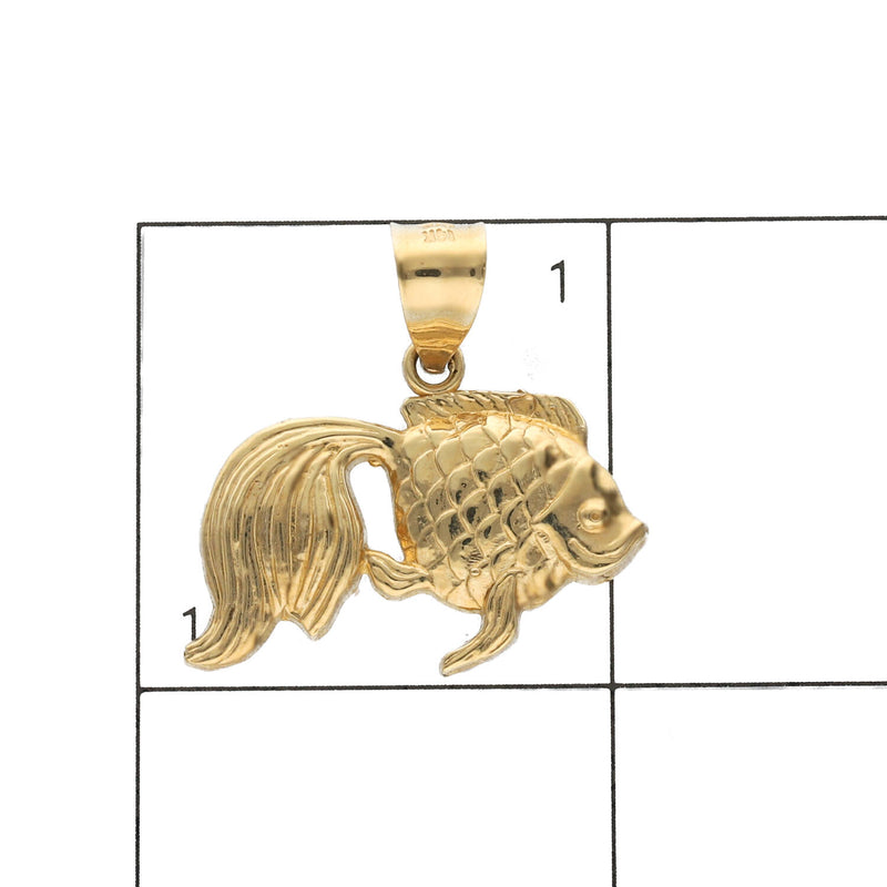 14 Karat Gold Koi Fish Charm