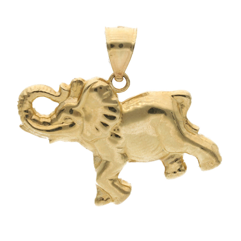 10 Karat Gold Elephant Charm