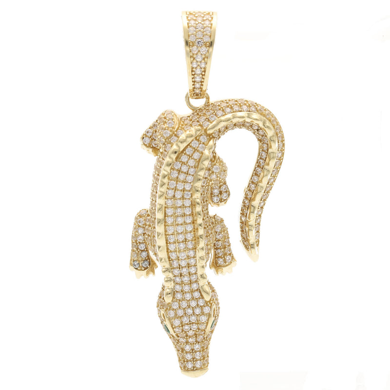 14 Karat Alligator Charm