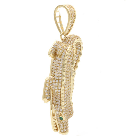 14 Karat Alligator Charm