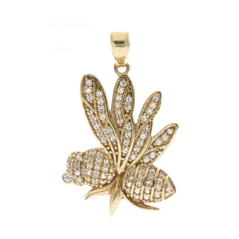 10 Karat Gold Bumblebee Charm
