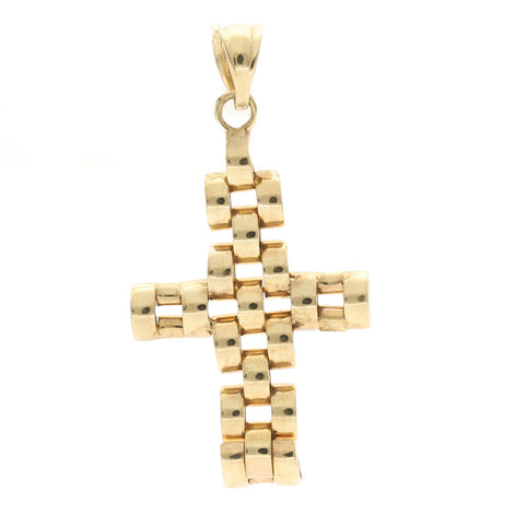 10 Karat Gold Fancy Cross Charm