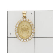 10 Karat Gold Cancer Zodiac Charm