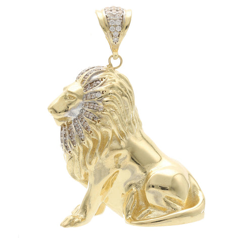14 karat Gold Lion Charm